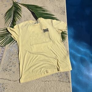 Yellow Graphic Men's T-Shirt